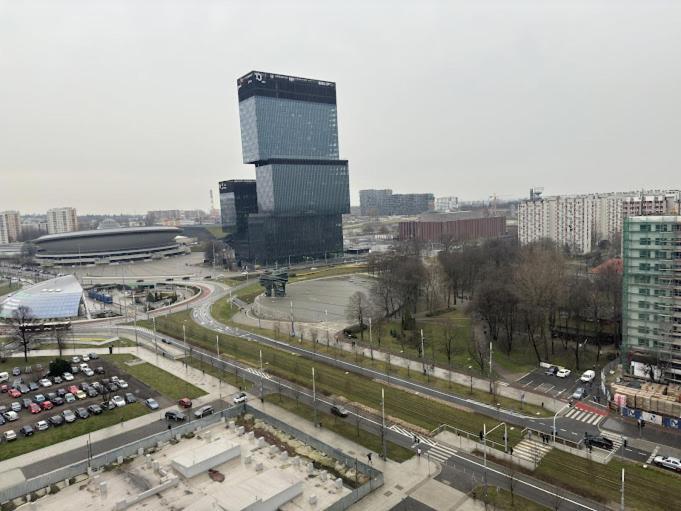Przystanek Katowice Aleja Korfantego 8 Apartman Kültér fotó